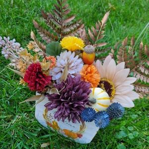 Handmade Artificial Fall Floral Decor